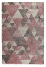 Load image into Gallery viewer, Scandi Shaggy Pink Rug

