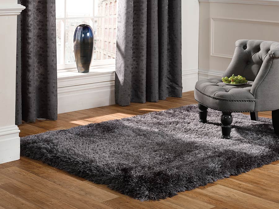 Super Soft Dark Grey Rug