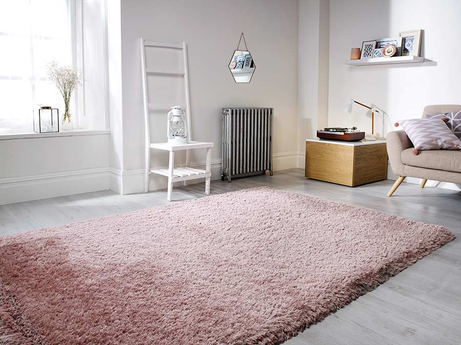 Super Soft Dusky Pink Rug