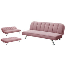 Load image into Gallery viewer, Bartoli Sofa Bed Pink
