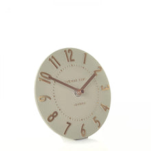 Load image into Gallery viewer, Thomas Kent Mulberry 6&quot; Rose Gold Mantel Clock

