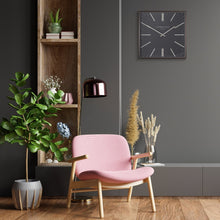 Load image into Gallery viewer, Thomas Kent Garrick 24&quot; Graphite Wall Clock
