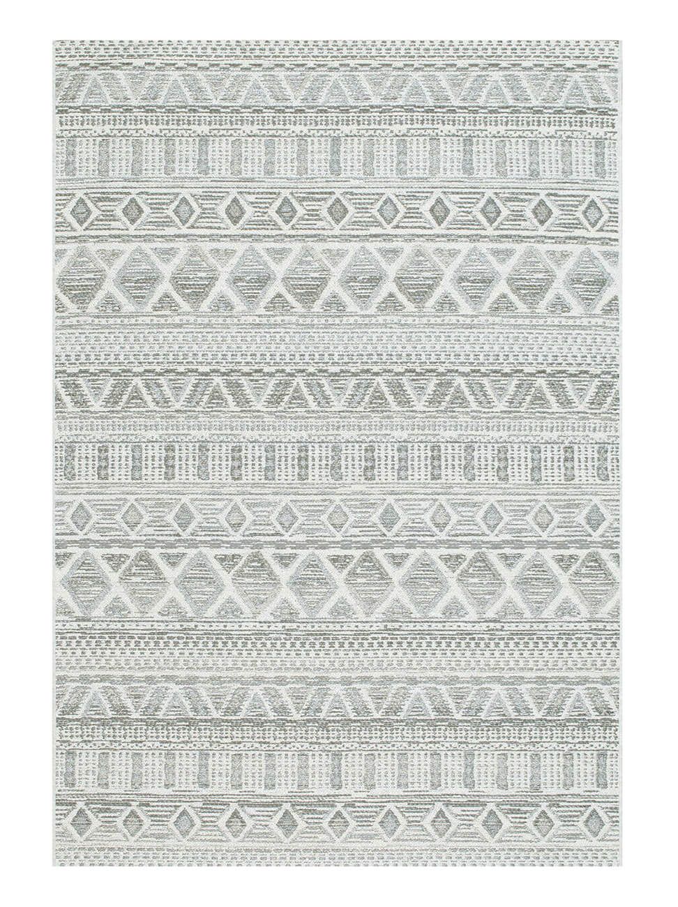 Brandon Flatweave Indoor/Outdoor Rug in Light Grey