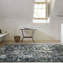 Load image into Gallery viewer, Canon Rug in Black/Terra Pattern

