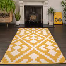 Ochre Trellis Rug