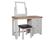 Load image into Gallery viewer, French Grey Dressing Stool
