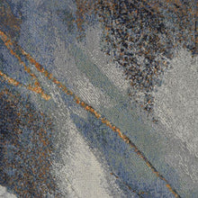 Load image into Gallery viewer, Georgia Abstract Rug Black/Gold

