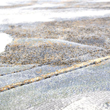 Load image into Gallery viewer, Georgia Abstract Rug Black/Gold
