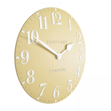 Load image into Gallery viewer, Thomas Kent Arabic 20&quot; Honey Wall Clock
