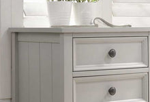 Load image into Gallery viewer, Mika Grey Bedside Locker
